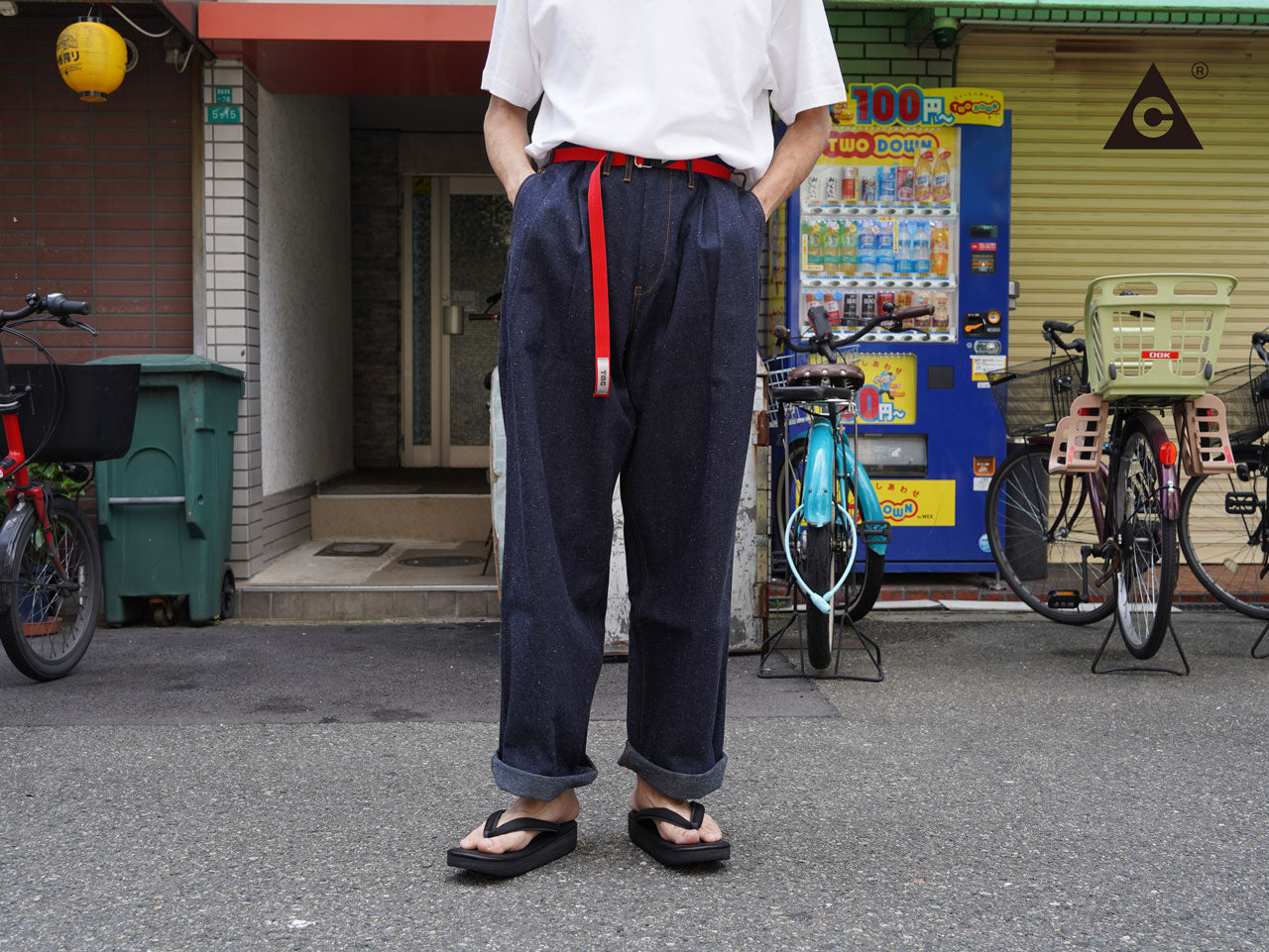 TMC / Two Seam SWT "2TONE" -Gray heather x Blue heather-