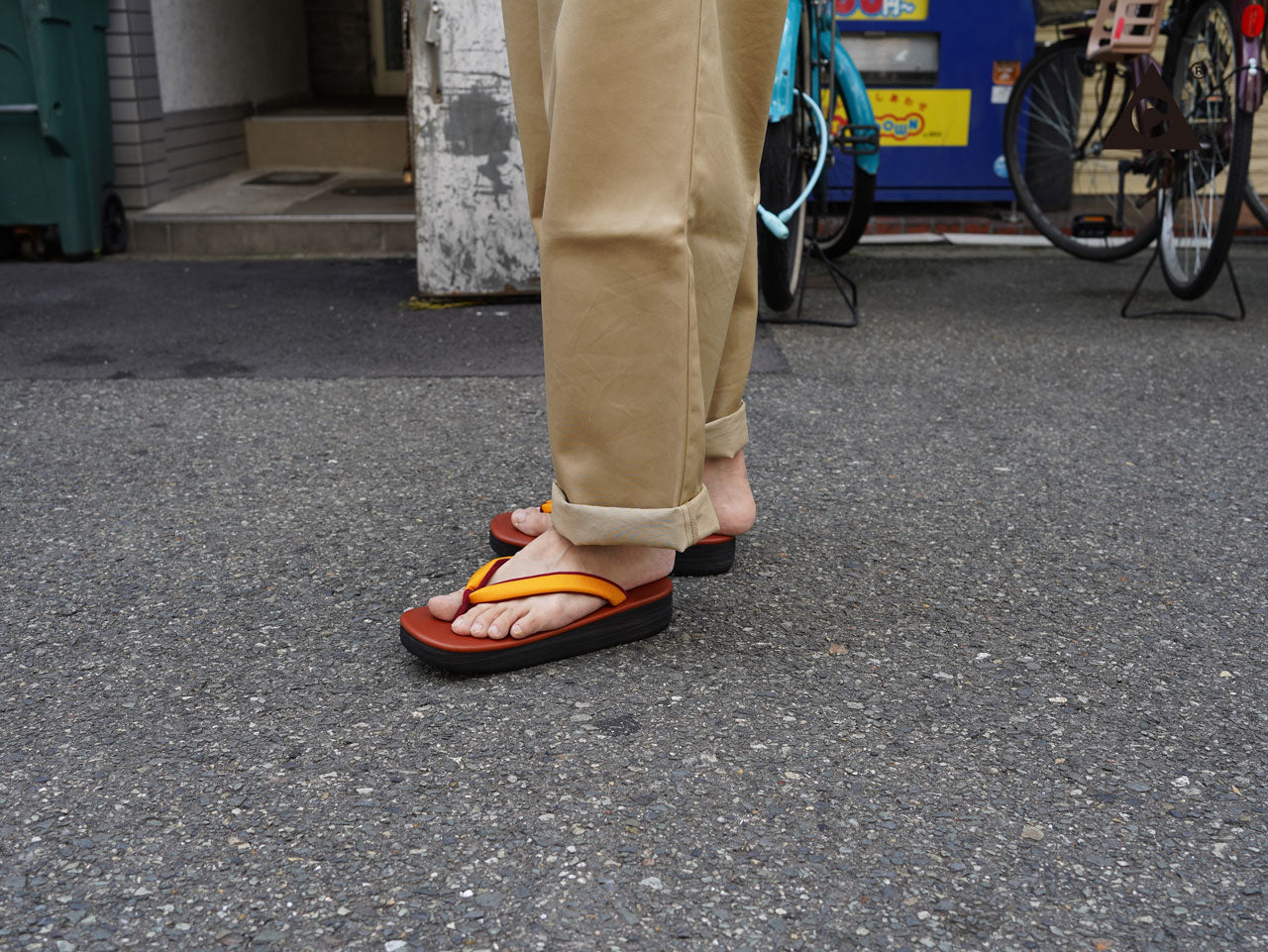 TMC / IRISH雪駄 -Brown-