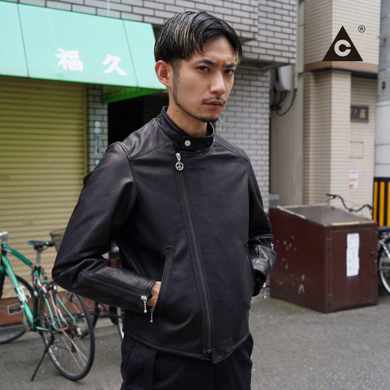 TMC / CANDY RIDER Leather -Black-