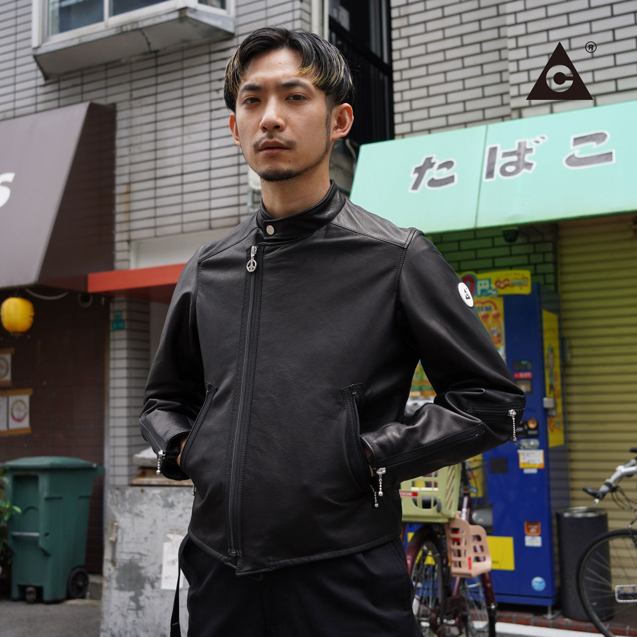 TMC / CANDY RIDER Leather -Black-