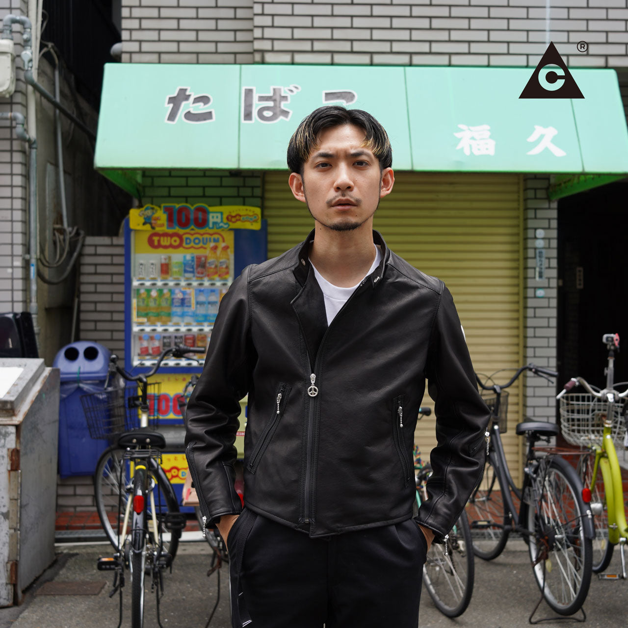 TMC / CANDY RIDER Leather -Black-