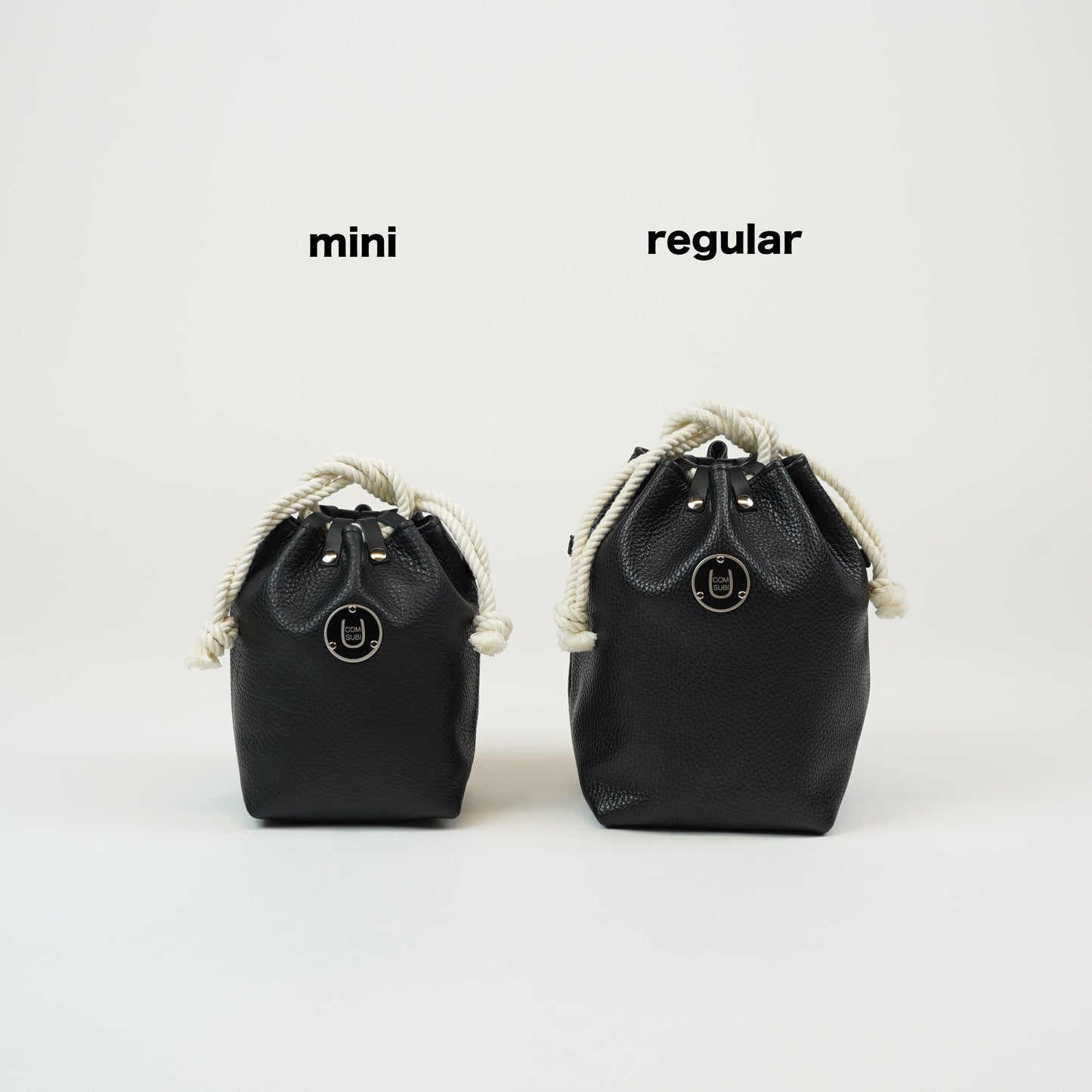 COMUSUBI / COMUSUBI BAG ”Leather” -Vanilla-