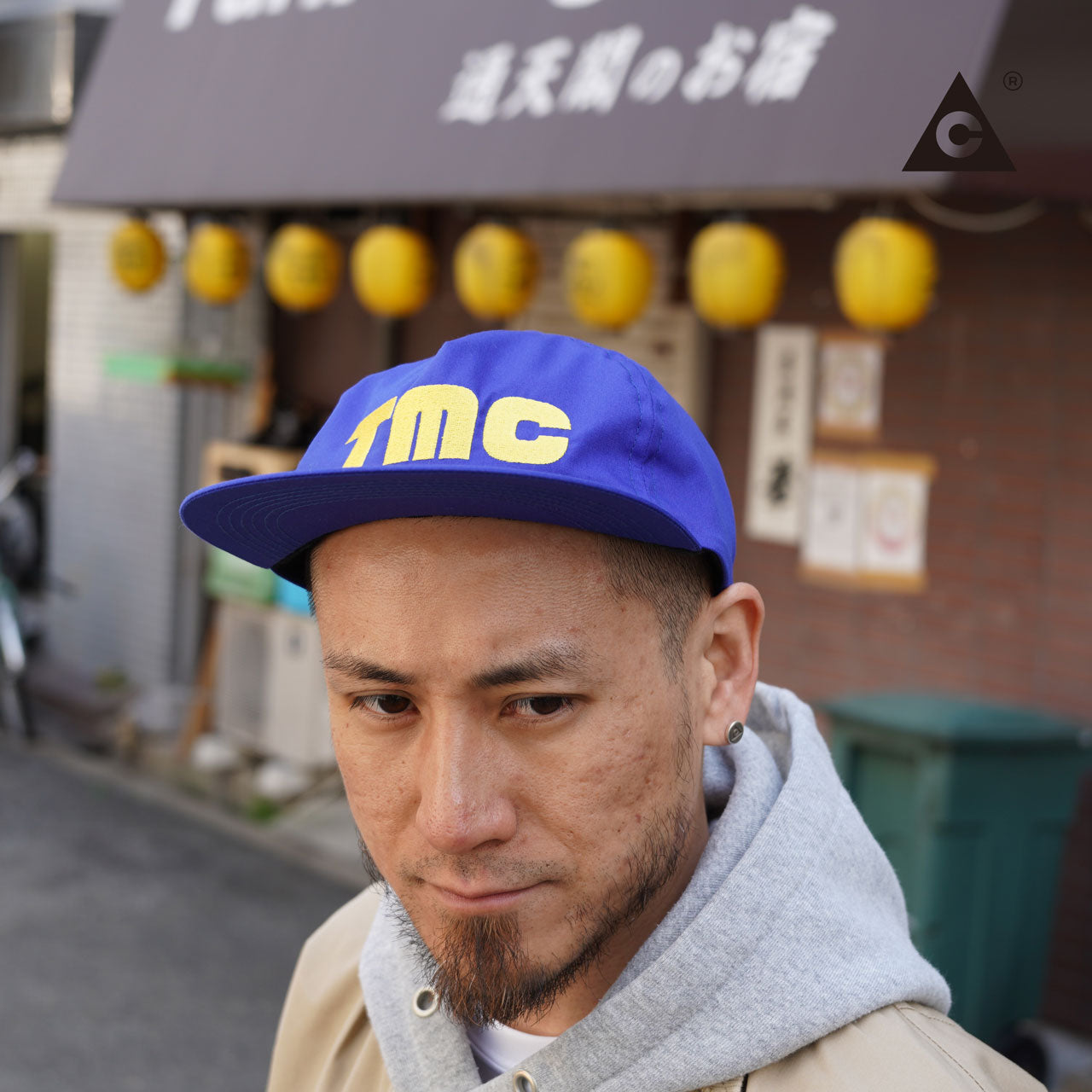 TMC / Two Seam SWT "2TONE" -Gray heather x Blue heather-