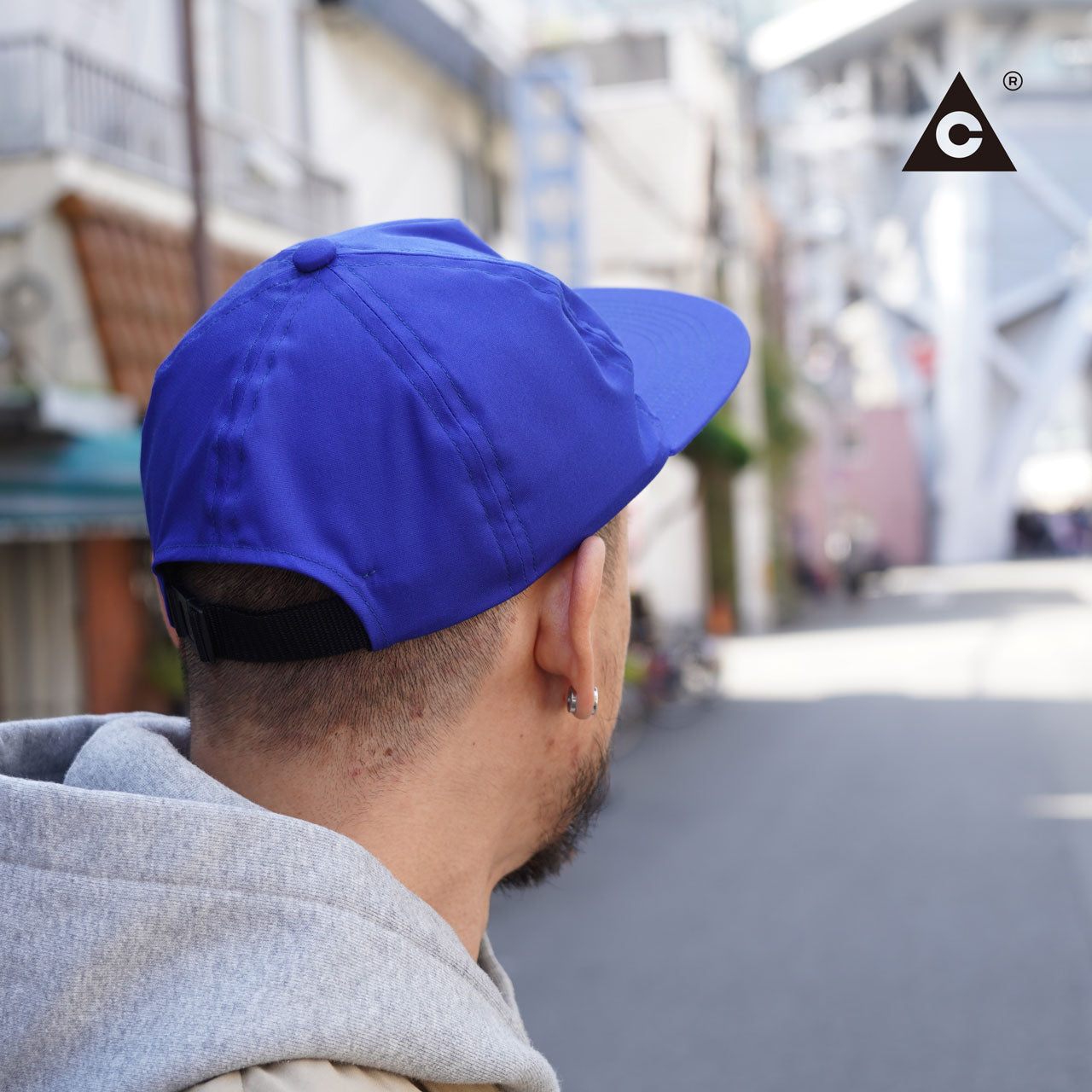 TMC / Two Seam SWT "2TONE" -Gray heather x Blue heather-