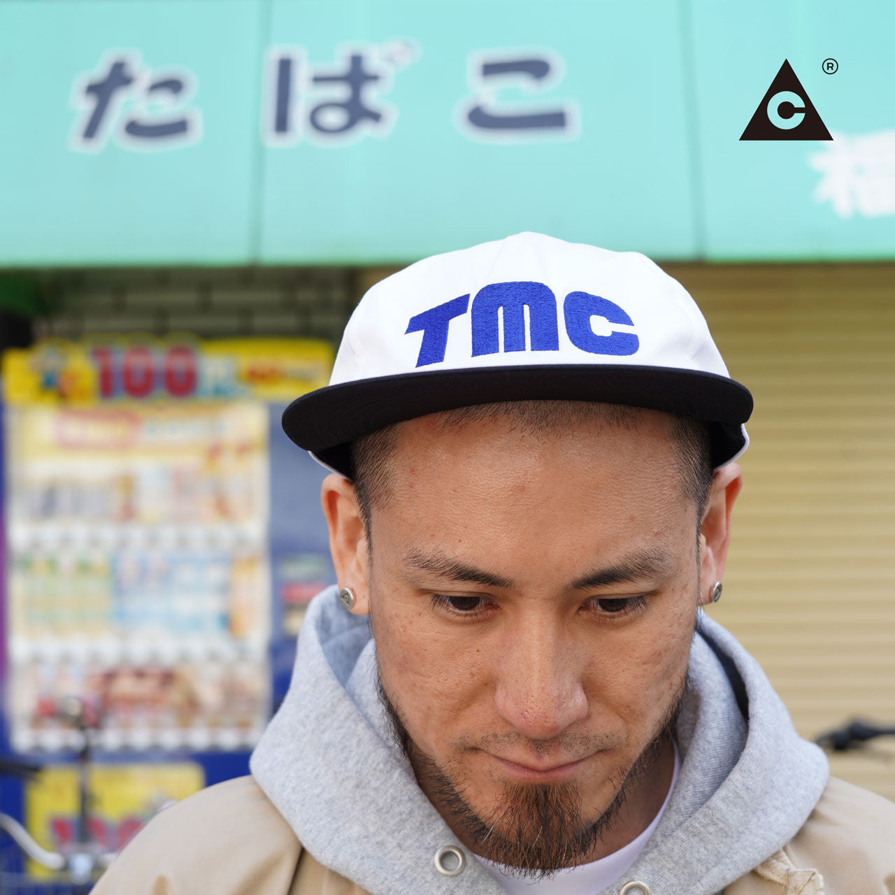 TMC / Two Seam SWT "2TONE" -Gray heather x Blue heather-