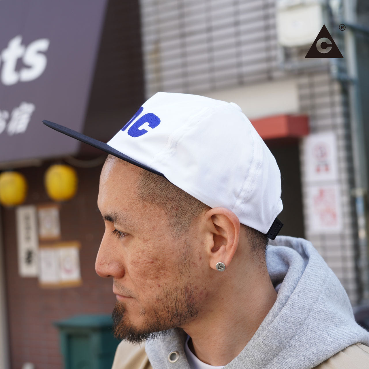 TMC / Two Seam SWT "2TONE" -Gray heather x Blue heather-