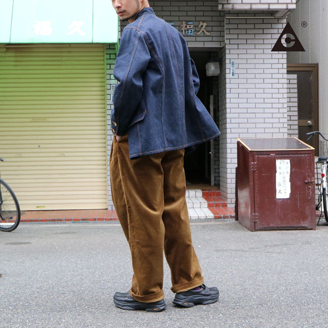 TMC / Two Seam SWT "2TONE" -Gray heather x Blue heather-