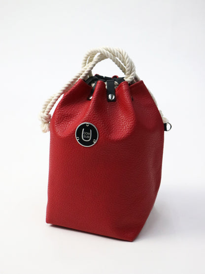COMUSUBI / COMUSUBI BAG ”Leather” -Vanilla-