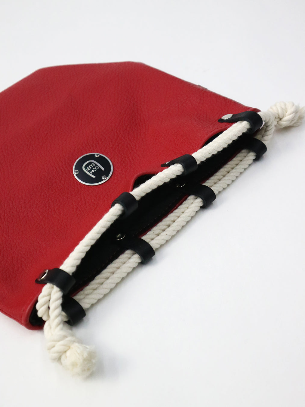COMUSUBI / COMUSUBI BAG ”Leather” -Vanilla-