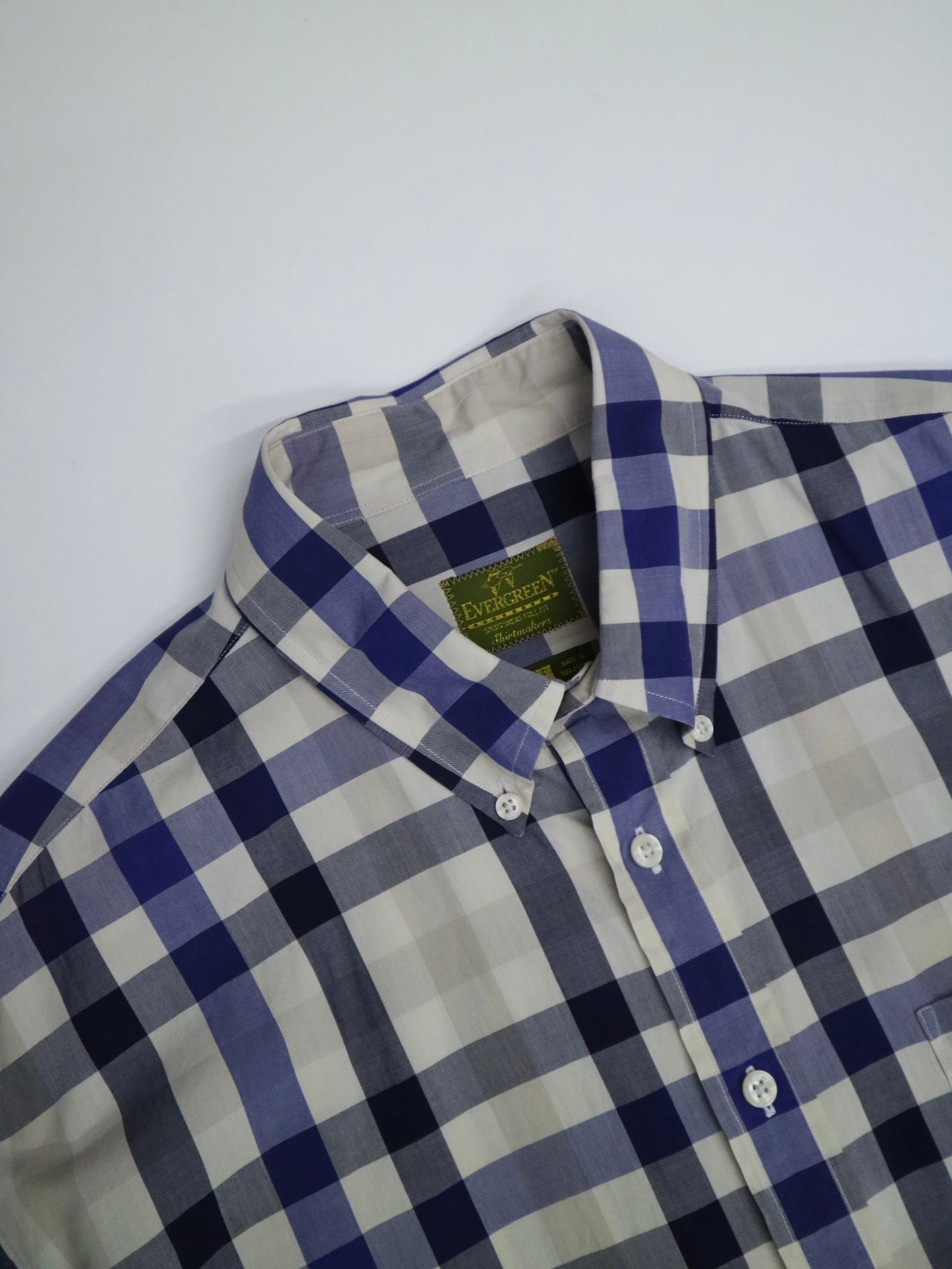 "EVER GREEN" Cotton B.D Shirt