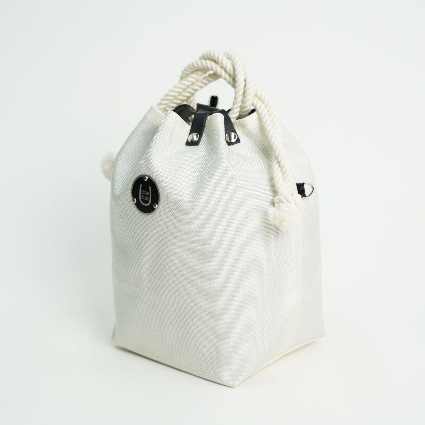 COMUSUBI / COMUSUBI BAG ”Leather” -Vanilla-