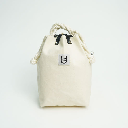 COMUSUBI / COMUSUBI BAG ”Leather” -Vanilla-