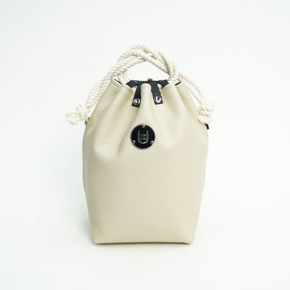 COMUSUBI / COMUSUBI BAG ”Leather” -Vanilla-