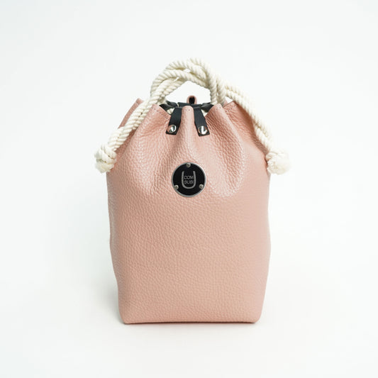 COMUSUBI / COMUSUBI BAG ”Leather” -Peach-