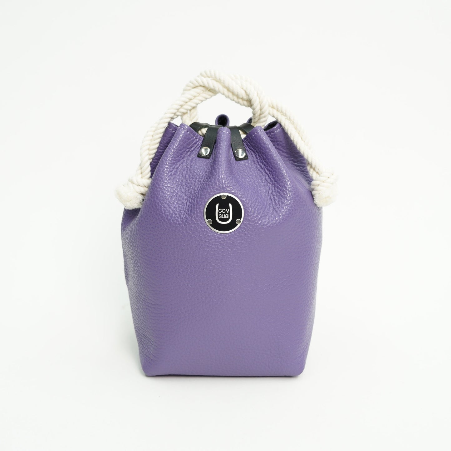 COMUSUBI / COMUSUBI BAG ”Leather” -Lilac-