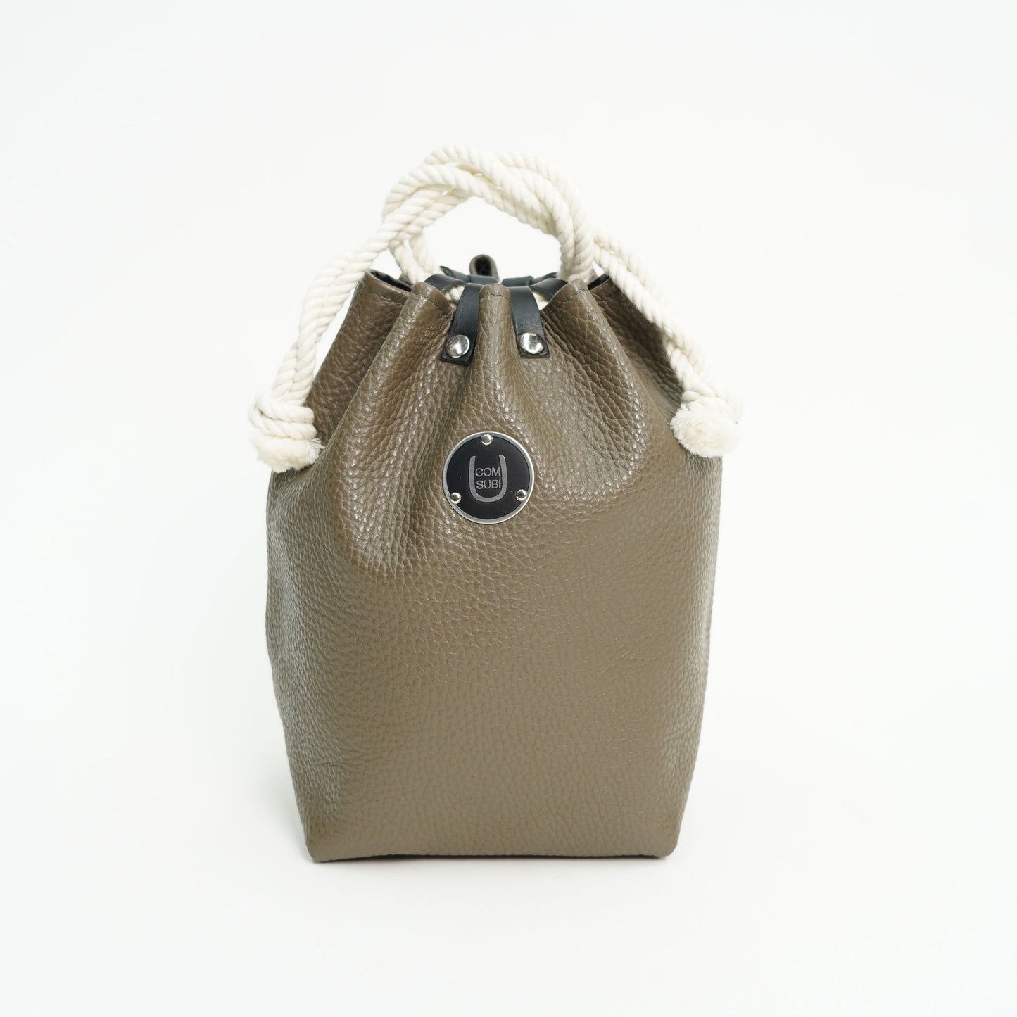 COMUSUBI / COMUSUBI BAG ”Leather” -Elephant-