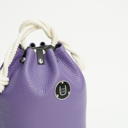 COMUSUBI / COMUSUBI BAG ”Leather” -Lilac-