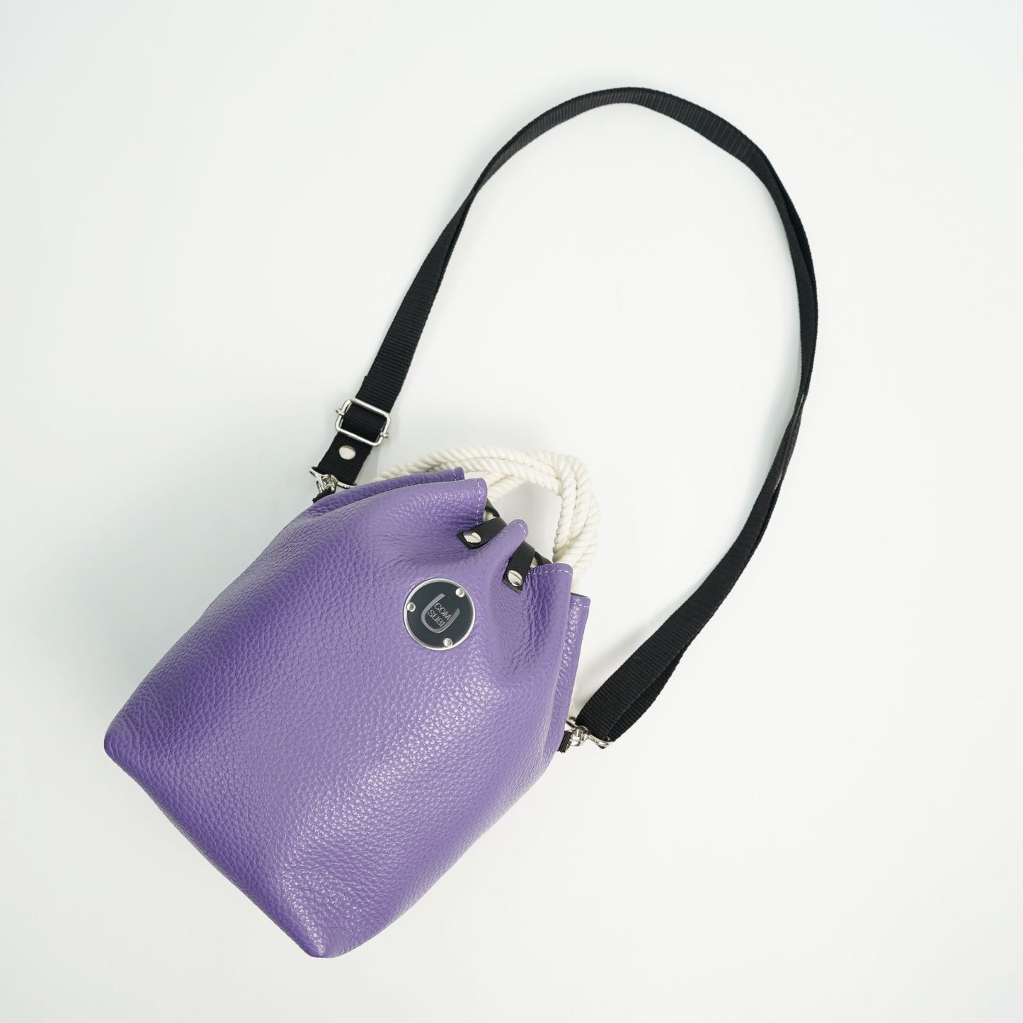 COMUSUBI / COMUSUBI BAG ”Leather” -Lilac-