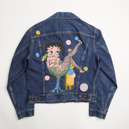 Levi's 557 3rd (サード) Denim Tracker Jacket "Betty Boop"