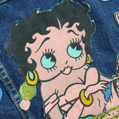 Levi's 557 3rd (サード) Denim Tracker Jacket "Betty Boop"