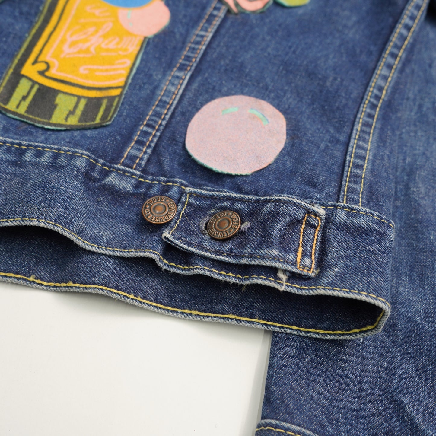 Levi's 557 3rd (サード) Denim Tracker Jacket "Betty Boop"