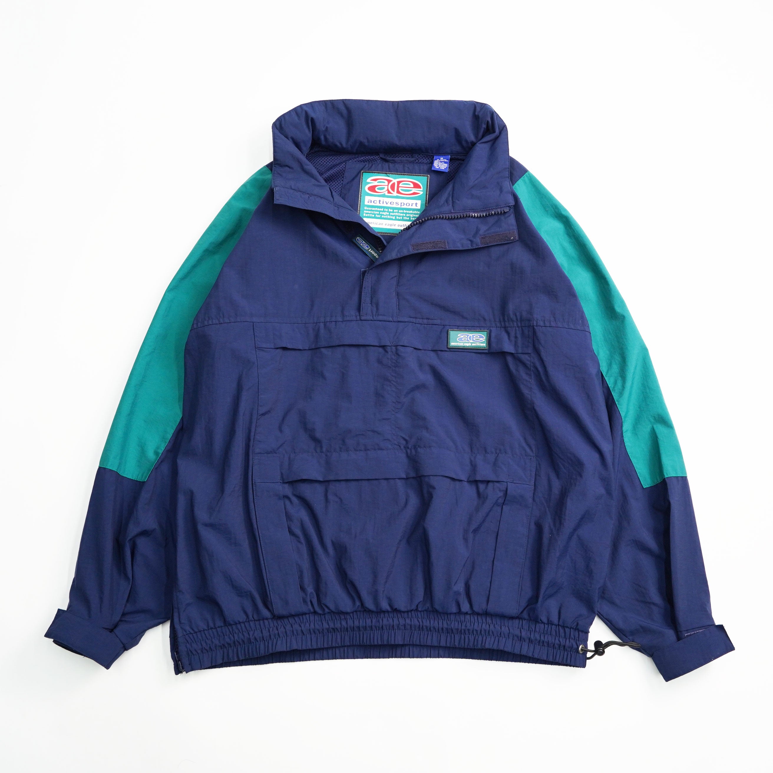 80's American Eagle Nylon Anorak – THEモンゴリアンチョップス