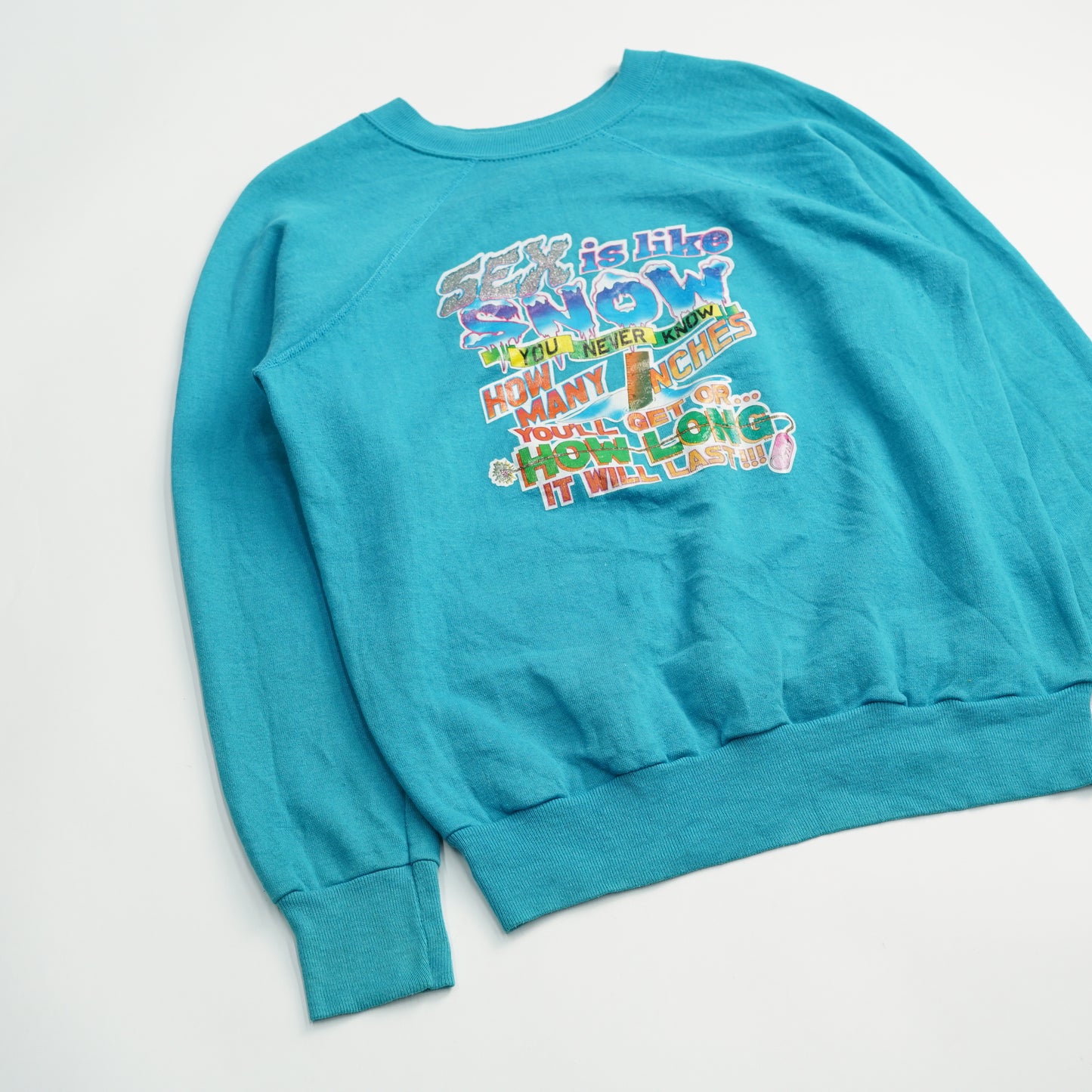 80's Vintage Message Sweat