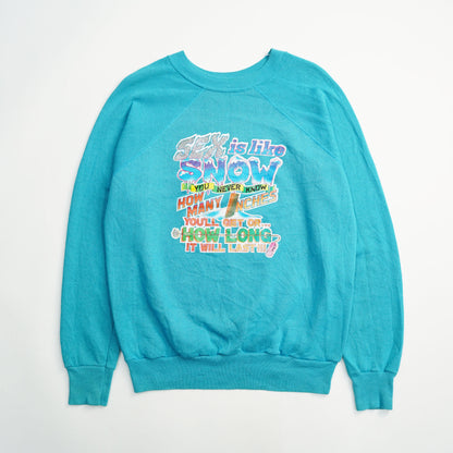 80's Vintage Message Sweat