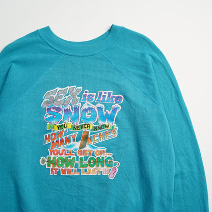 80's Vintage Message Sweat