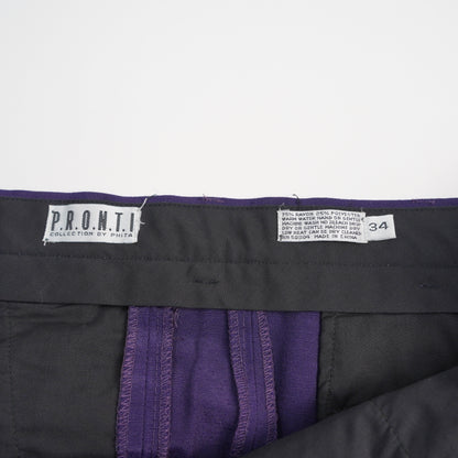 80~90's Design Slacks "Purple"