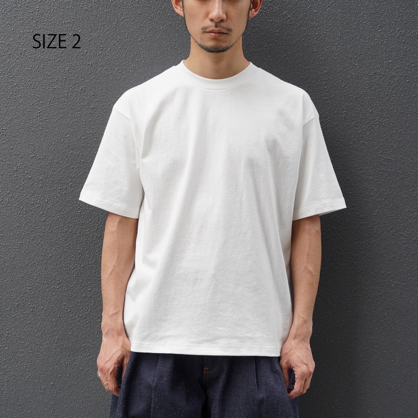 TMC / Two Seam SWT "2TONE" -Gray heather x Blue heather-