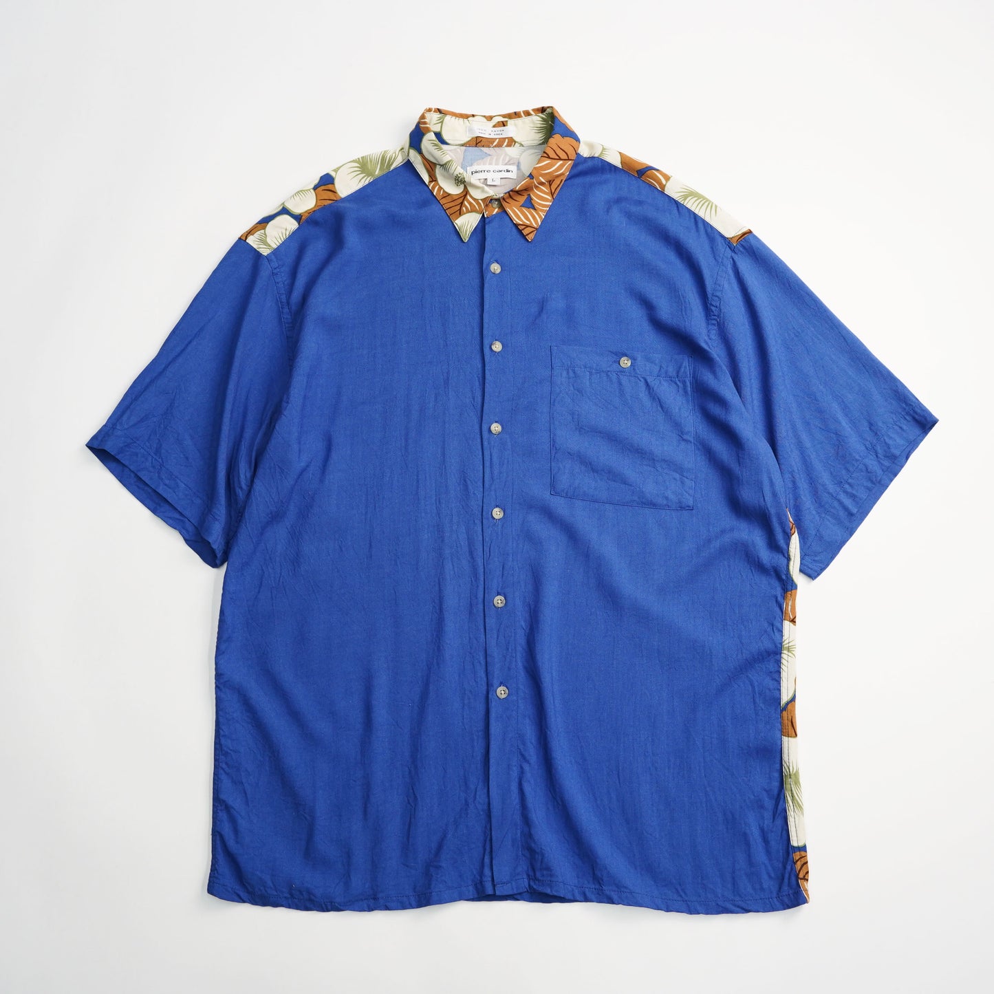 80's Pierre Cardin Back Panel Hawaian S/S Shirts