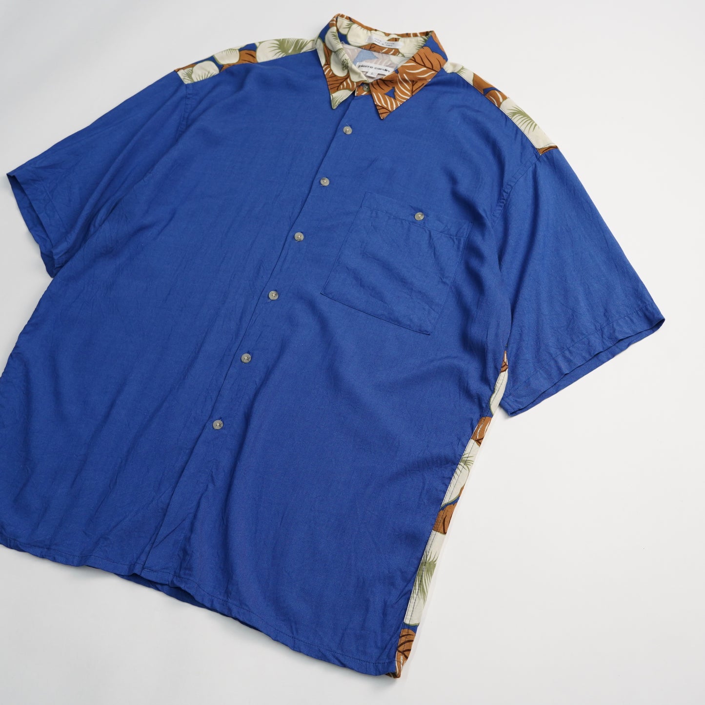 80's Pierre Cardin Back Panel Hawaian S/S Shirts