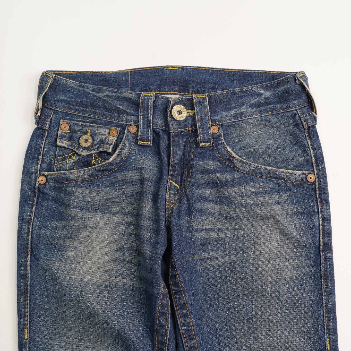 00's True Religion Denim Flare Pants