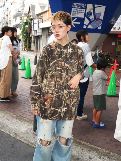 TMC / 貴重愛ロンTee "Real Tree Camo"