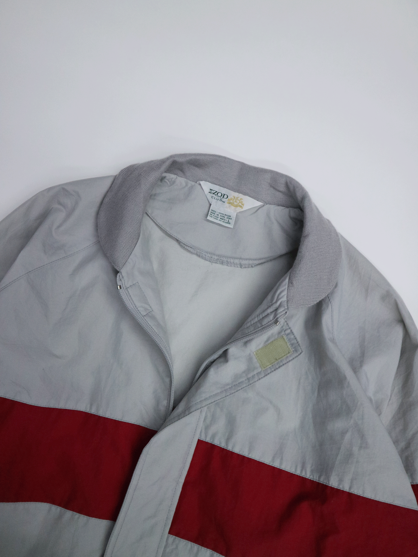 80's IZOD Nylon Full Zip Blouson