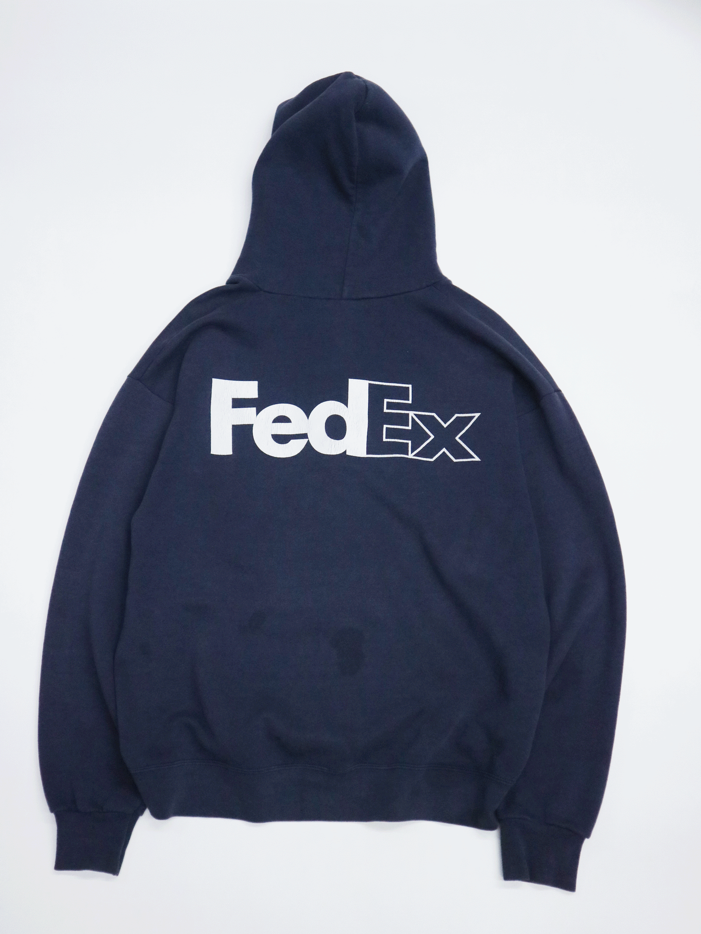 90's FedEx Full Zip Hoodie "Good Fade"