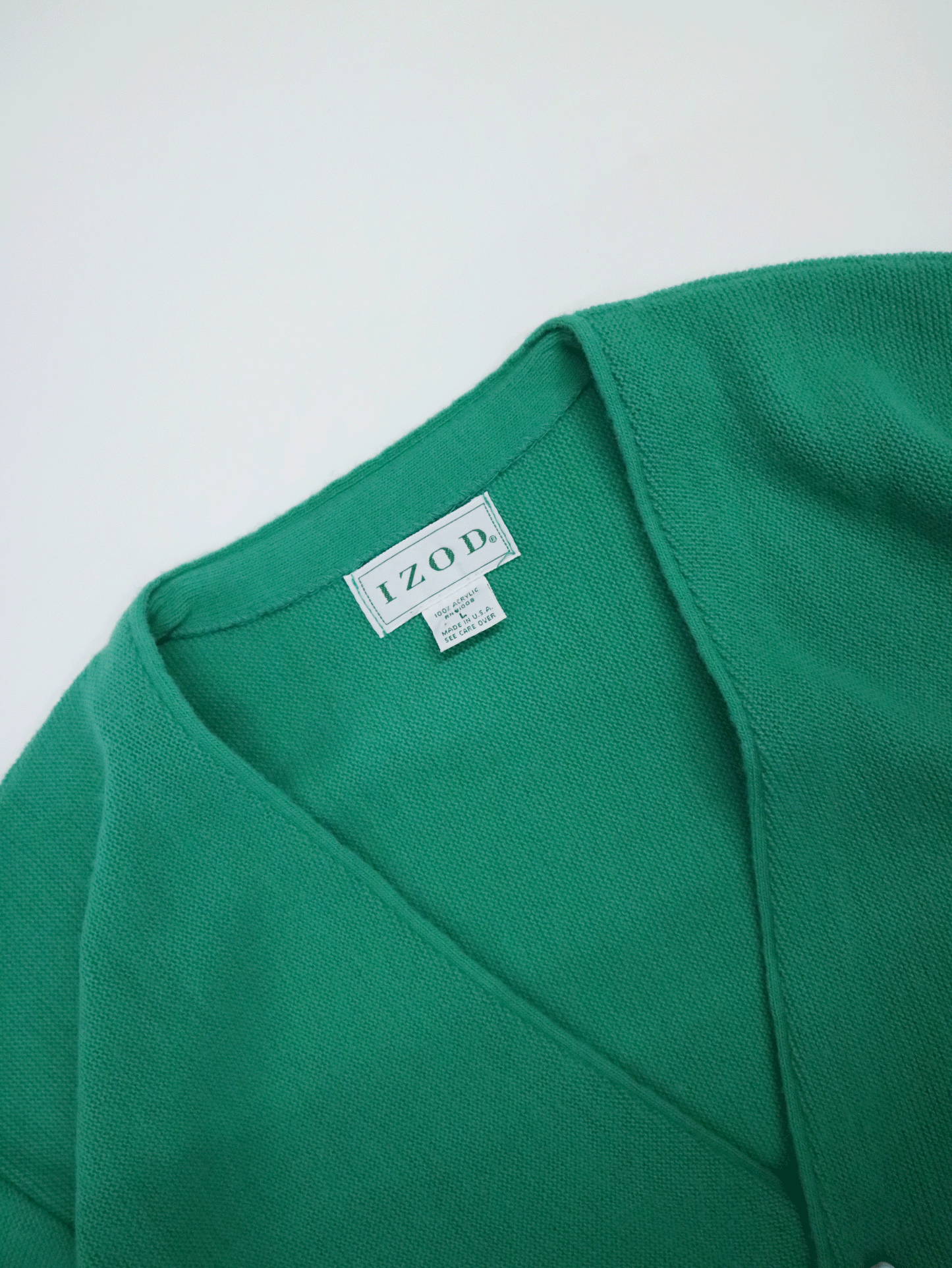 80's IZOD Acrylic Cardigan