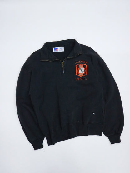 90's Russel Athletic Half Zip Sweat