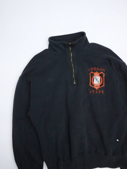 90's Russel Athletic Half Zip Sweat