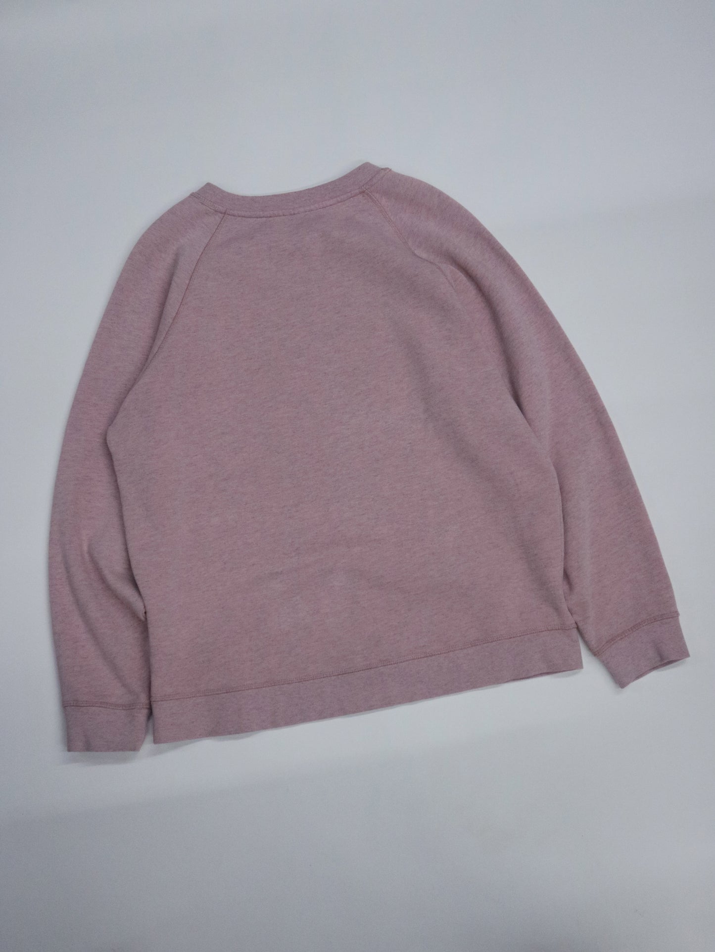 TOP SHOP Heather Pink Crew Sweat