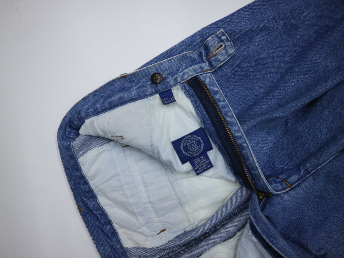 90's OLD GAP Denim 2Tuck Pants