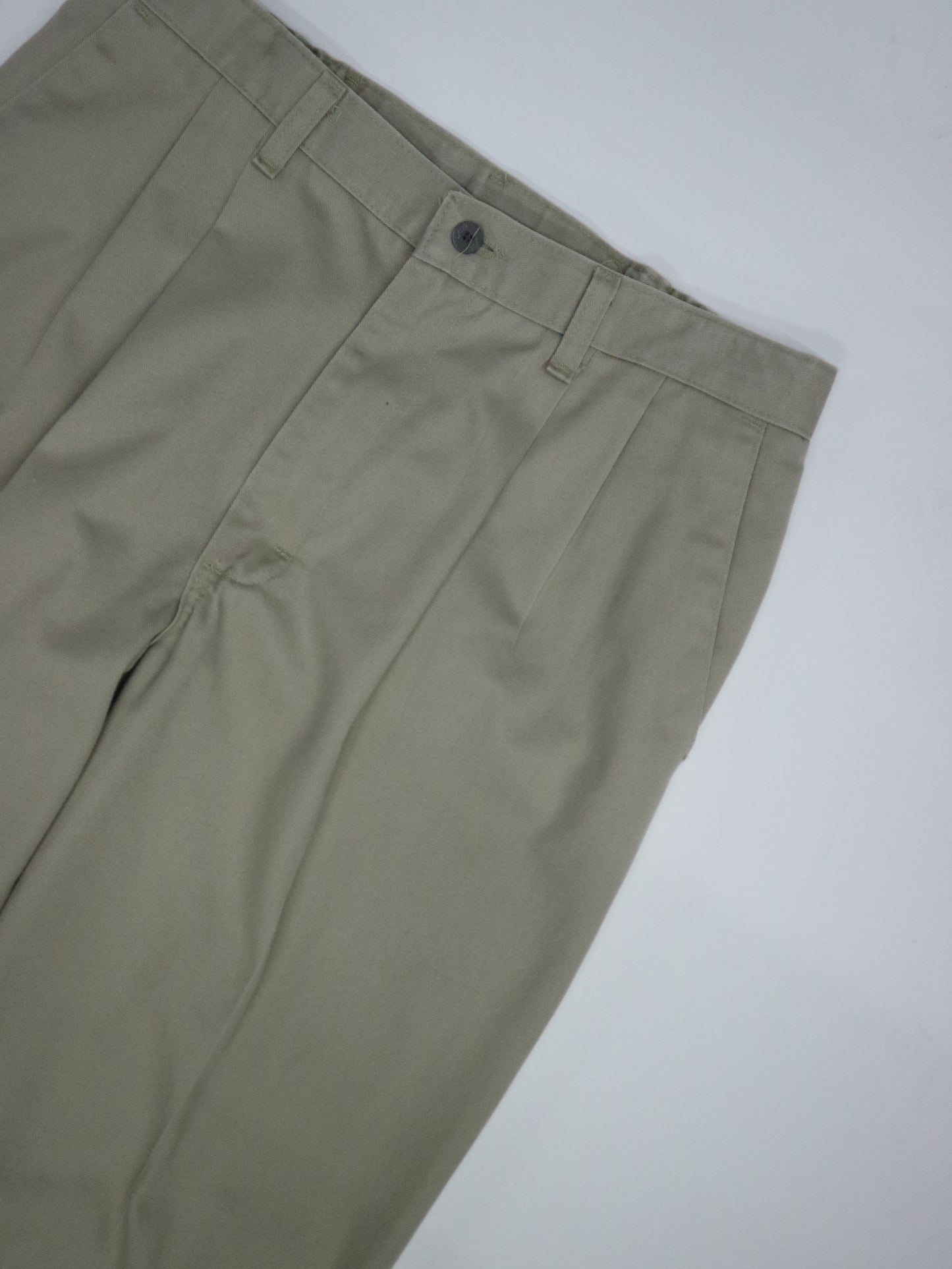 90's Lee Cotton×Poly 2Tuck Pants