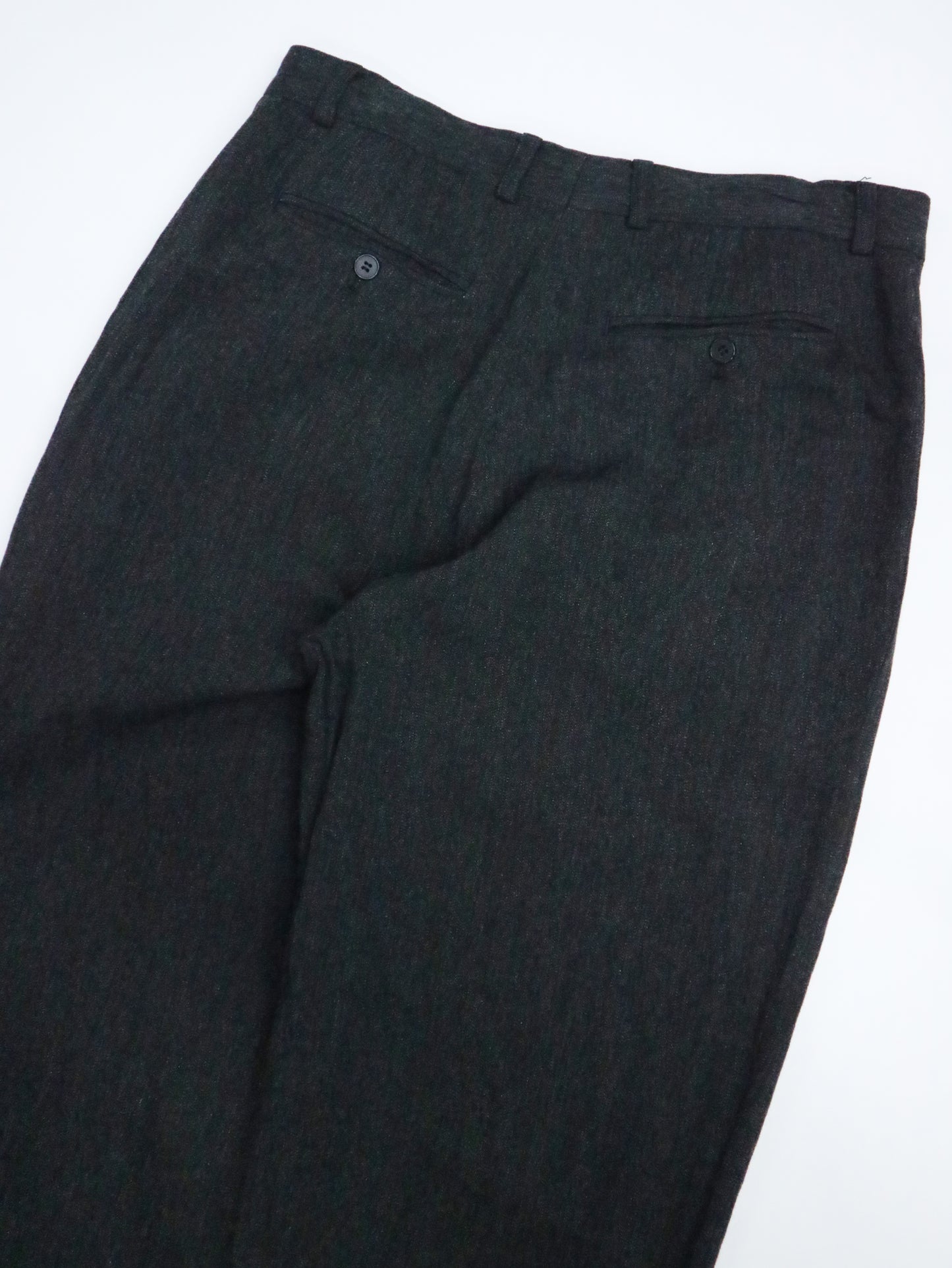 Perry Ellis Rayon×Wool 1Tuck Slacks