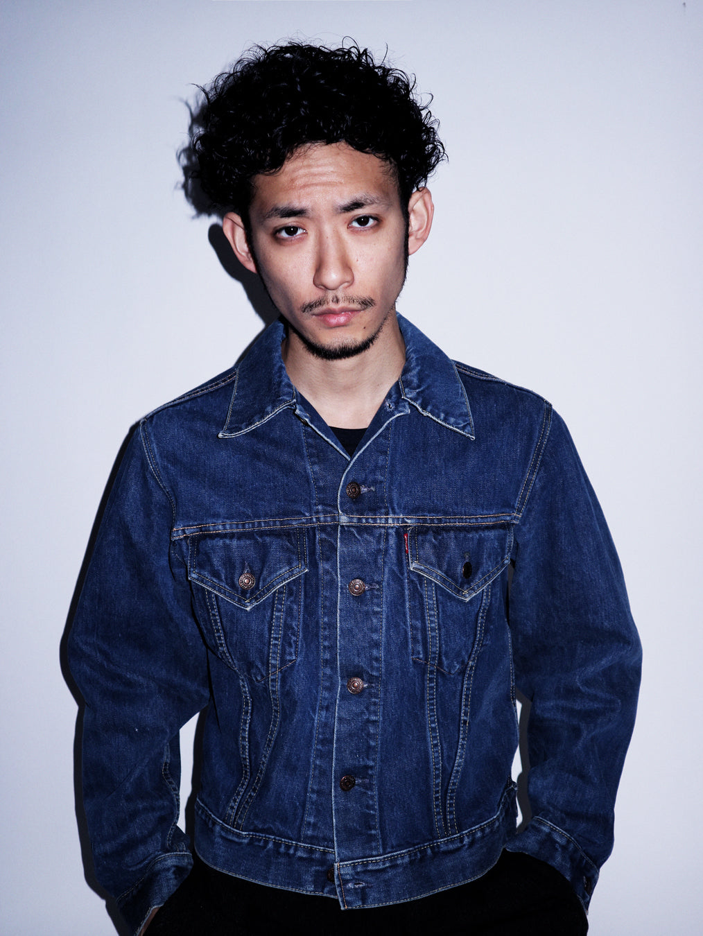 Levi's 557 3rd (サード) Denim Tracker Jacket "Betty Boop"