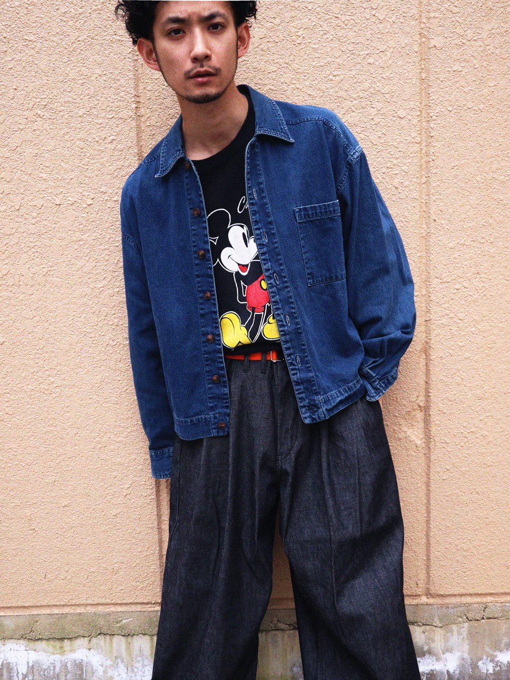 90's 1st Style Denim Shirt JKT