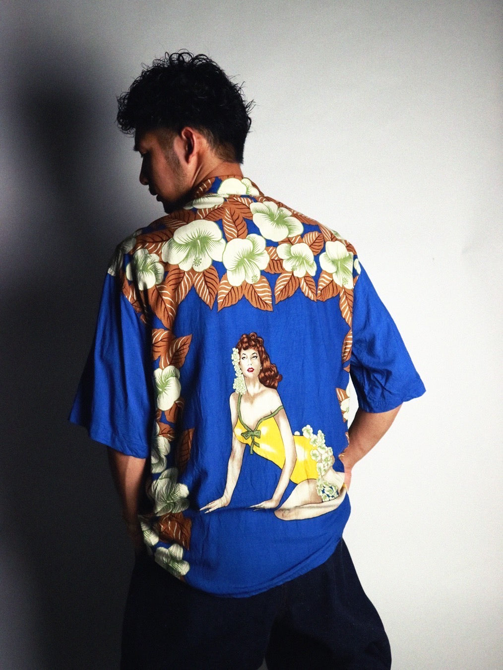 80's Pierre Cardin Back Panel Hawaian S/S Shirts