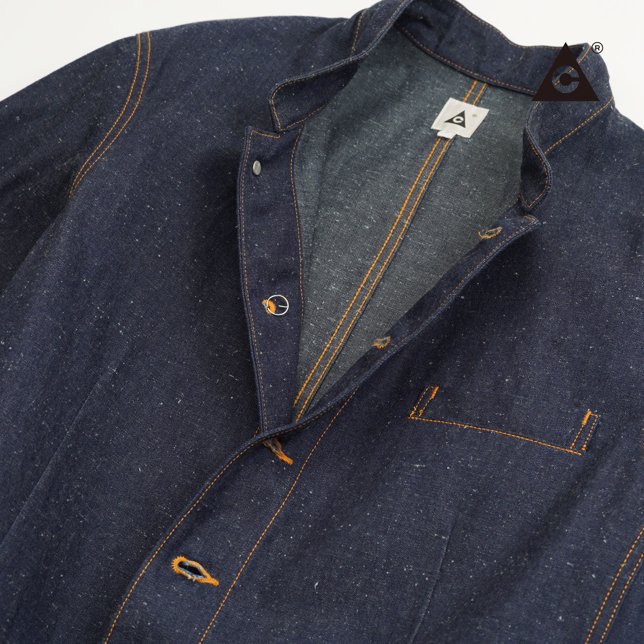 TMC / Two Seam SWT "2TONE" -Gray heather x Blue heather-